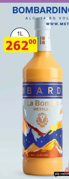 BENE Nápoje METELKA La Bomba 1l nabídka