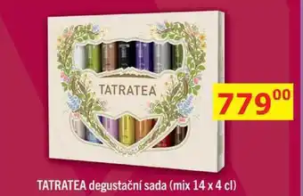 BENE Nápoje TATRATEA degustační sada (mix 14 x 4 cl) nabídka