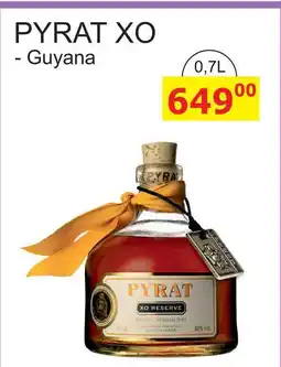 BENE Nápoje PYRAT XO - Guyana 700ml nabídka
