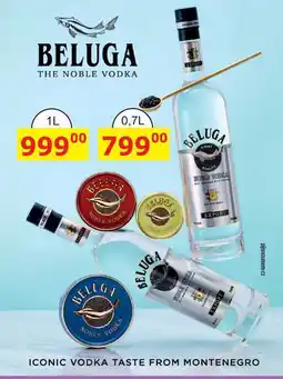 BENE Nápoje BELUGA THE NOBLE VODKA 1L nabídka