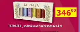 BENE Nápoje TATRATEA ,,sedmičková mini sada 6 x 4 cl nabídka