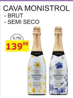 BENE Nápoje CAVA MONISTROL 0,75L nabídka