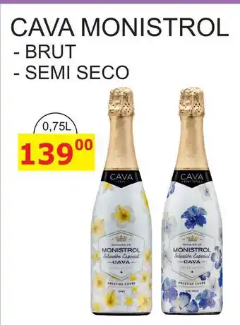 BENE Nápoje CAVA MONISTROL 0,75L nabídka