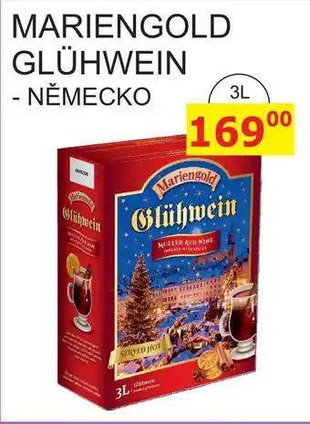 BENE Nápoje MARIENGOLD GLÜHWEIN 3L nabídka