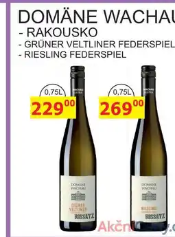 BENE Nápoje DOMÄNE WACHAU -RIESLING FEDERSPIEL 0,75L nabídka