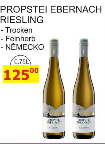 BENE Nápoje PROPSTEI EBERNACH RIESLING 0,75L nabídka