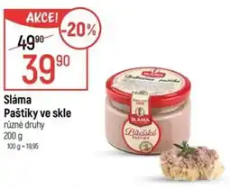 Globus Sláma Paštiky ve skle nabídka