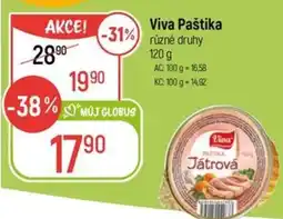 Globus Viva Paštika nabídka