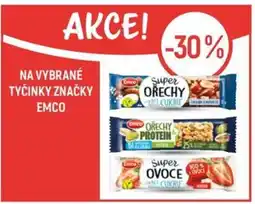 Globus NA VYBRANÉ TYČINKY ZNAČKY EMCO nabídka