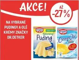 Globus NA VYBRANÉ PUDINGY A OLÉ KRÉMY ZNAČKY DR.OETKER nabídka