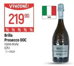 Globus Brilla Prosecco DOC nabídka