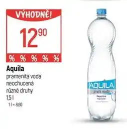 Globus Aquila pramenitá voda neochucená nabídka