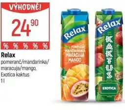 Globus Relax pomeranč/mandarinka/ maracuja/mango, Exotica kaktus nabídka