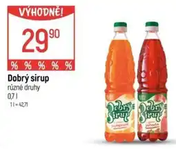 Globus Dobrý sirup nabídka