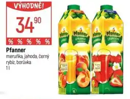 Globus Pfanner meruňka, jahoda, černý rybíz, borůvka nabídka