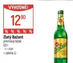 Globus Zlatý Bažant prémiový ležák nabídka