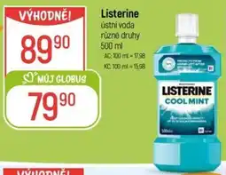 Globus Listerine Ústní voda nabídka