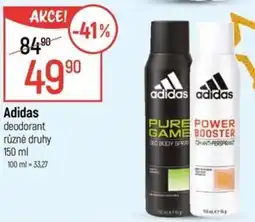 Globus Adidas deodorant nabídka