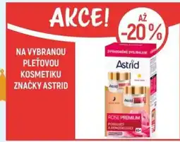 Globus NA VYBRANOU PLEŤOVOU KOSMETIKU ZNAČKY ASTRID nabídka