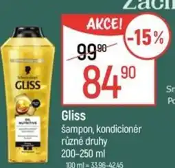 Globus Gliss šampon, kondicionér nabídka