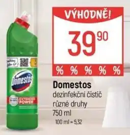 Globus Domestos dezinfekční čistič nabídka