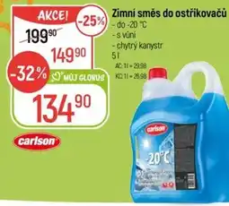 Globus Zimní směs do ostřikovačů nabídka