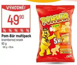 Globus Pom-Bär multipack bramborový snack nabídka
