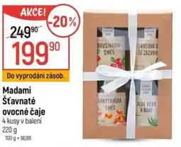 Globus Madami Šťavnaté ovocné čaje nabídka