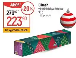 Globus Dilmah vánoční čajová kolekce nabídka