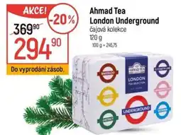 Globus Ahmad Tea London Underground nabídka