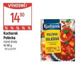 Globus Kucharek Polévka nabídka