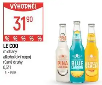 Globus LE COQ míchaný alkoholický nápoj nabídka