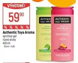 Globus Authentic Toya Aroma sprchový gel nabídka