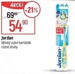 Globus Jordan dětský zubní kartáček nabídka