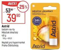 Globus Astrid balzám na rty Měsíček lékařský nabídka