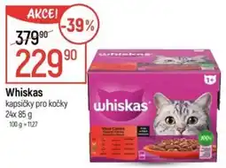 Globus Whiskas kapsičky pro kočky nabídka