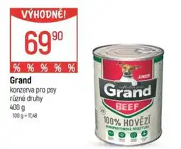Globus Grand konzerva pro psy nabídka