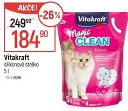 Globus Vitakraft silikonové stelivo nabídka