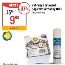 Globus Vybraný sortiment papírnictví značky OHO nabídka