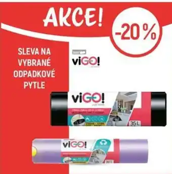 Globus SLEVA NA VYBRANÉ ODPADKOVÉ PYTLE nabídka