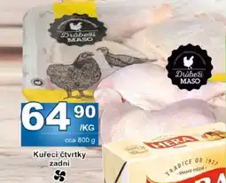 Jip Kuřecí čtvrtky zadní nabídka