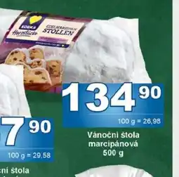 Jip Vánoční štola marcipánová nabídka