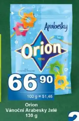 Jip Orion Vánoční Arabesky želé nabídka