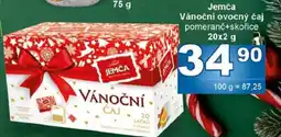 Jip Jemča Vánoční ovocný čaj pomeranč+skořice nabídka