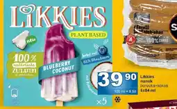 Jip Likkies nanuk borůvka+koko nabídka