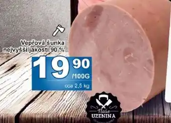 Jip Vepřová šunka nejvyšší jakosti 90% nabídka