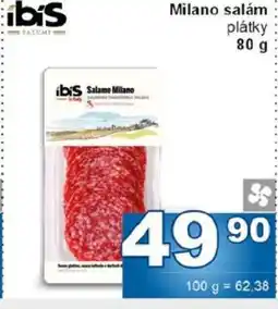 Jip Milano salám plátky nabídka
