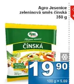 Jip Agro Jesenice zeleninová směs čínská nabídka