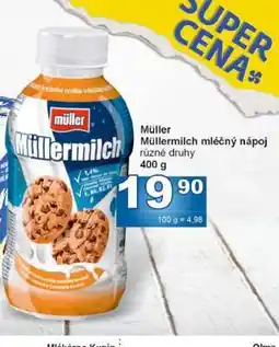 Jip MÜLLER MÜLLERMILCH Mléčný nápoj nabídka