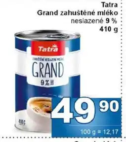 Jip Tatra Grand Zahuštěné mléko nabídka